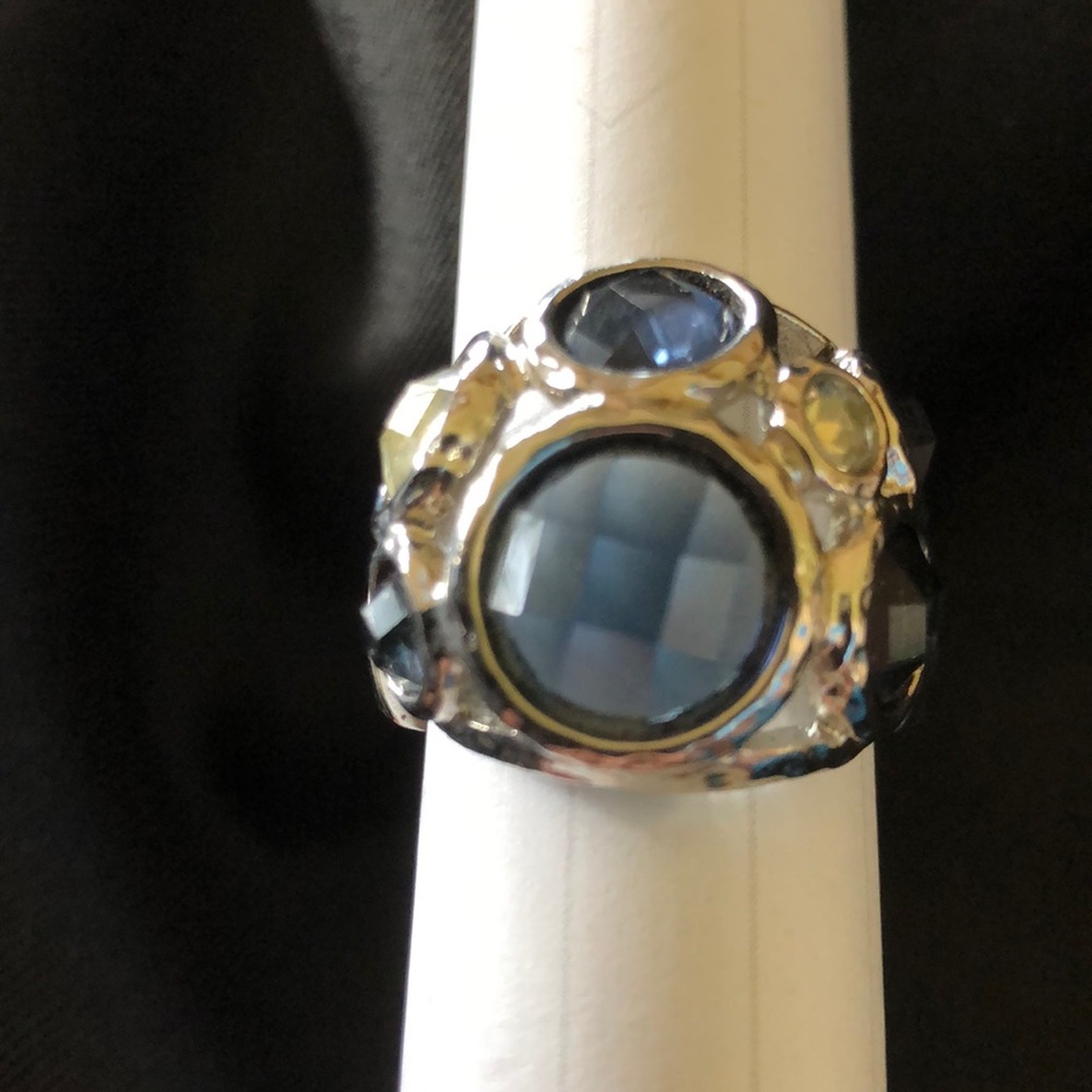 Blue Stone Ring - image 3